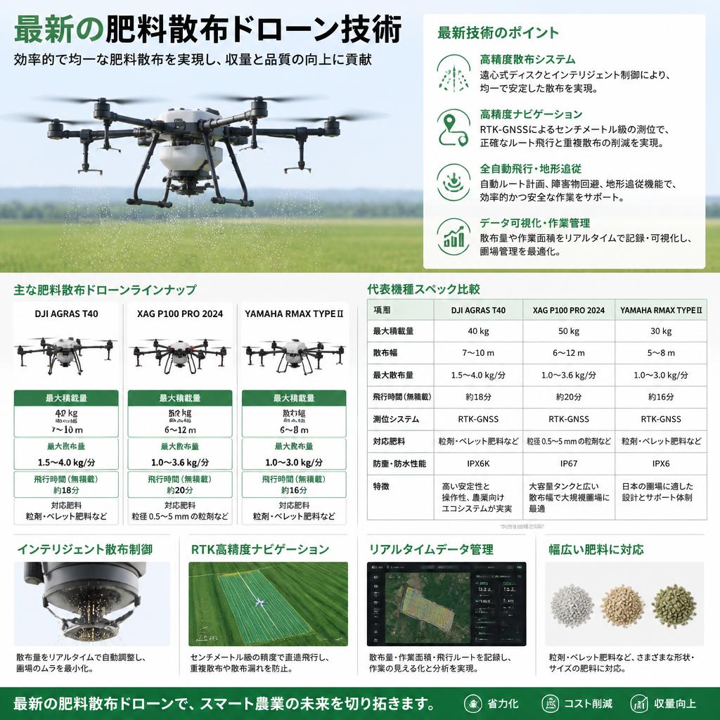 肥料散布技術の最新動向